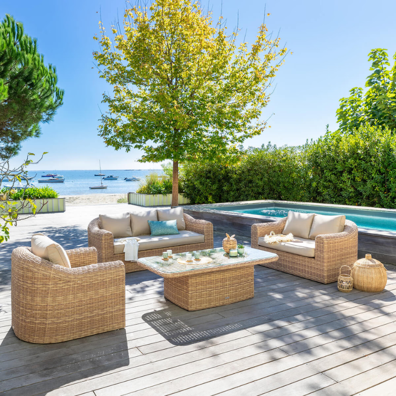 BORA garden furniture set - 6 seats
