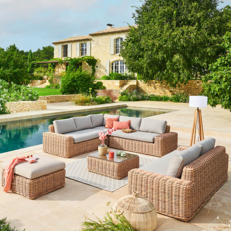 SAVANA garden furniture set - 9 seats