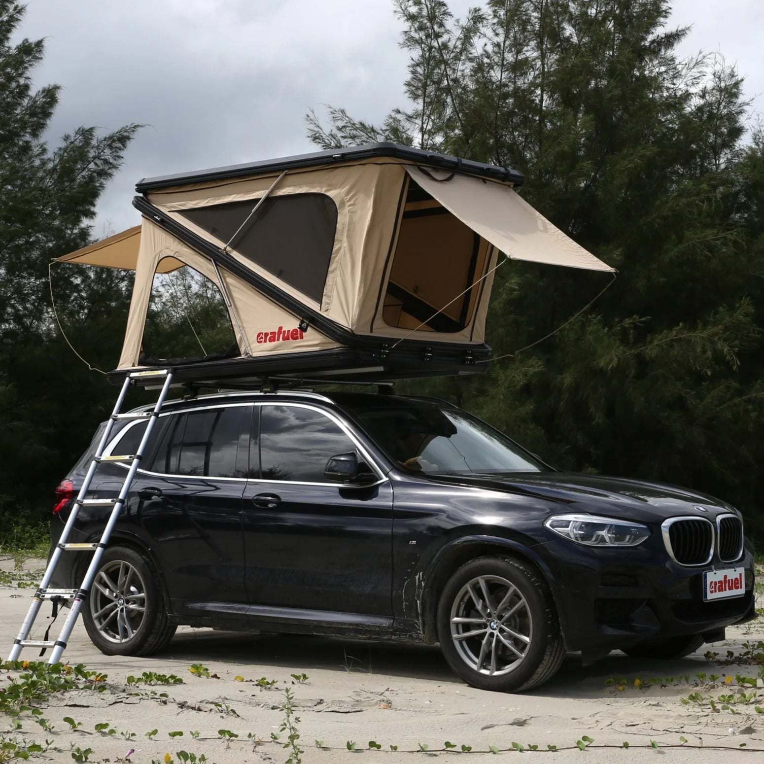 Aluminum Shell Rooftop Tent - 2 Person