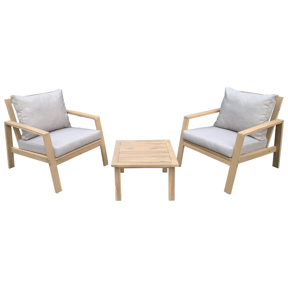 Acacia garden furniture - 2 places
