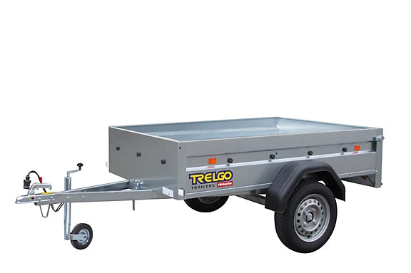 Trigano NLC 2012 trailer, folding drawbar + 500kg jockey wheel, 600kg axle